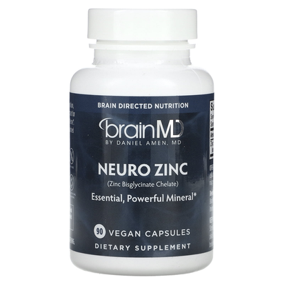 Neuro Zinc (Zinc Bisglycinate Chelate), 25 Mg , 90 Vegan Capsules